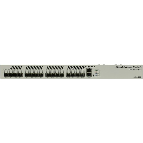 Коммутатор MikroTik CRS317-1G-16S+RM (белый) 6