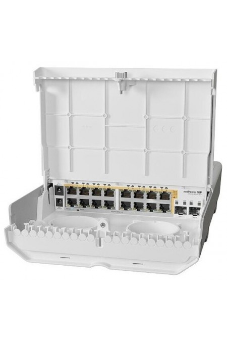 Коммутатор MikroTik CRS318-16P-2S+OUT (белый) 1