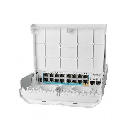 Коммутатор MikroTik CRS318-1Fi-15Fr-2S-OUT (белый) 1
