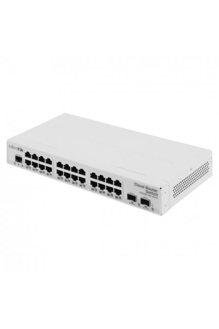 Коммутатор MikroTik CRS326-24G-2S+IN (белый) 
