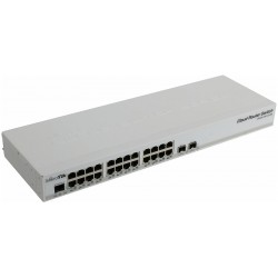 Коммутатор MikroTik CRS326-24G-2S+RM (белый)