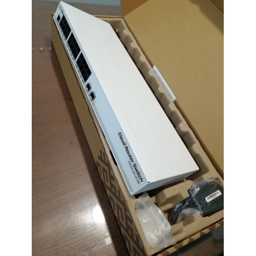 Коммутатор MikroTik CRS326-24G-2S+RM (белый) 8