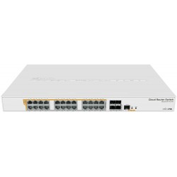 Коммутатор MikroTik CRS328-24P-4S+RM (белый)