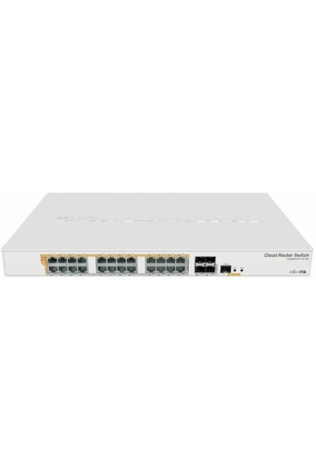 Коммутатор MikroTik CRS328-24P-4S+RM (белый) 