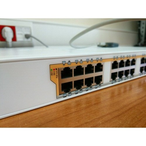 Коммутатор MikroTik CRS328-24P-4S+RM (белый) 9