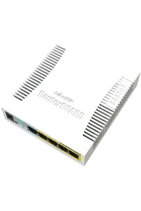 Коммутатор MikroTik CSS106-1G-4P-1S (белый) 1