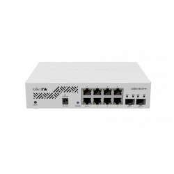 Коммутатор Mikrotik CSS610-8G-2S+IN (белый)