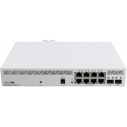 Коммутатор Mikrotik CSS610-8P-2S+IN (серый)
