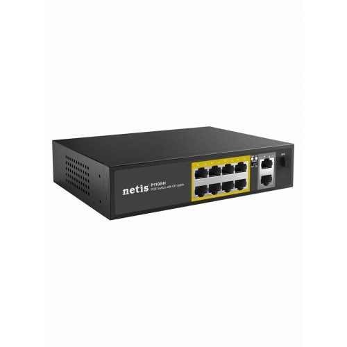 Коммутатор NETIS P110GH (черный) 2