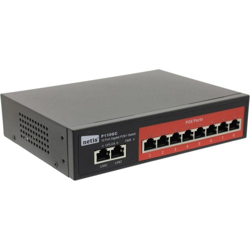 Коммутатор Netis P110GC (черный) 3