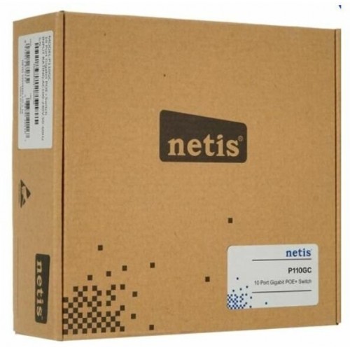 Коммутатор Netis P110GC (черный) 8