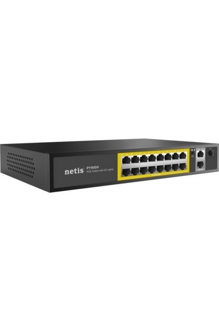 Коммутатор NETIS P116GH (черный) 1