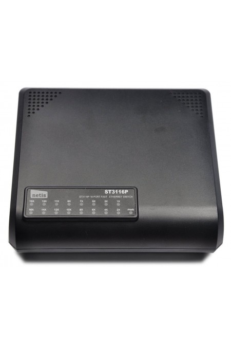 Коммутатор Netis ST3116P (черный) 2