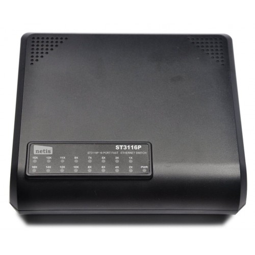 Коммутатор Netis ST3116P (черный) 2