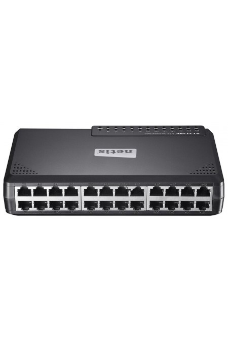 Коммутатор netis ST3124P (черный) 