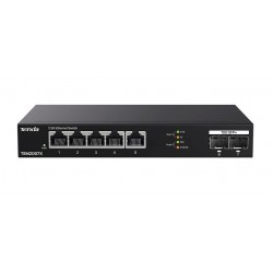 Коммутатор TENDA 5PORT 1000M 2SFP+ TEM2007X (черный)