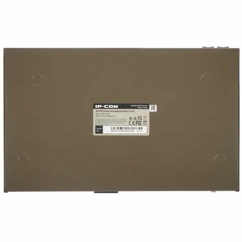 Коммутатор Tenda G1110P-8-150W (черный) 1