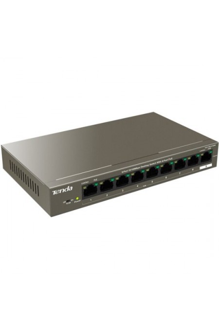 Коммутатор TENDA POE TEF1109P-8-102W (бронзовый) 1