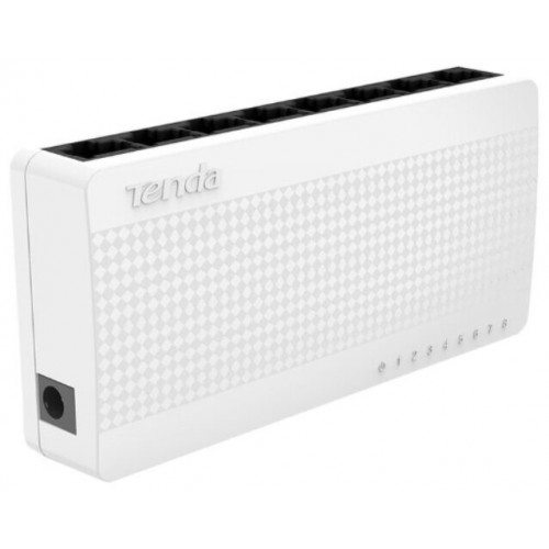 Коммутатор Tenda S108 (белый) 