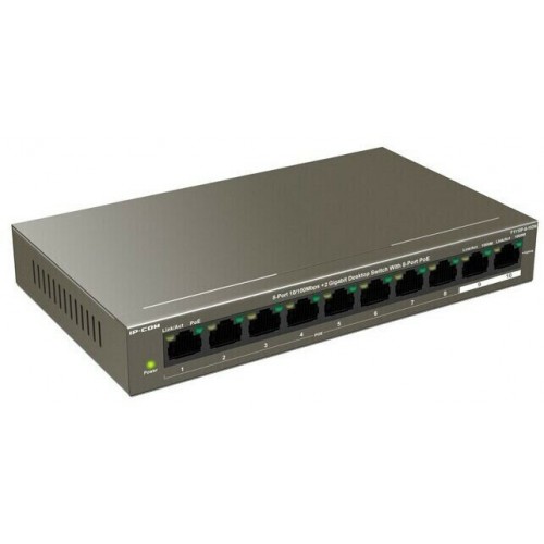 Коммутатор Tenda TEG1110PF-8-102W (бронзовый) 1