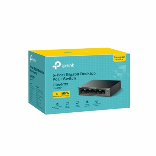 Коммутатор TP-LINK LS105GP (черный) 2
