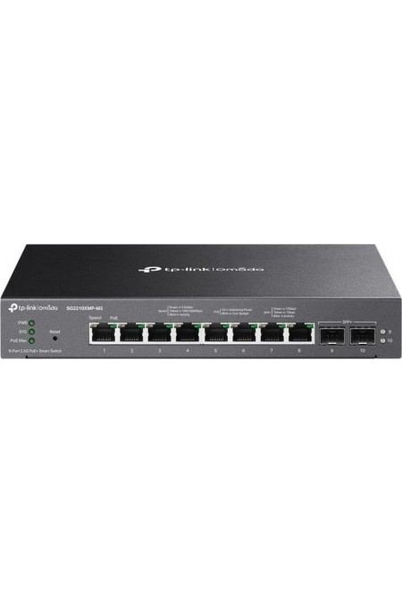 Коммутатор TP-LINK SG2210XMP-M2 (черный) 