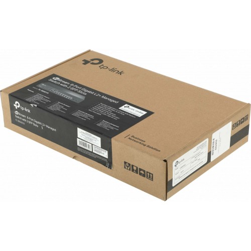 Коммутатор TP-LINK SG3210 (черный) 8