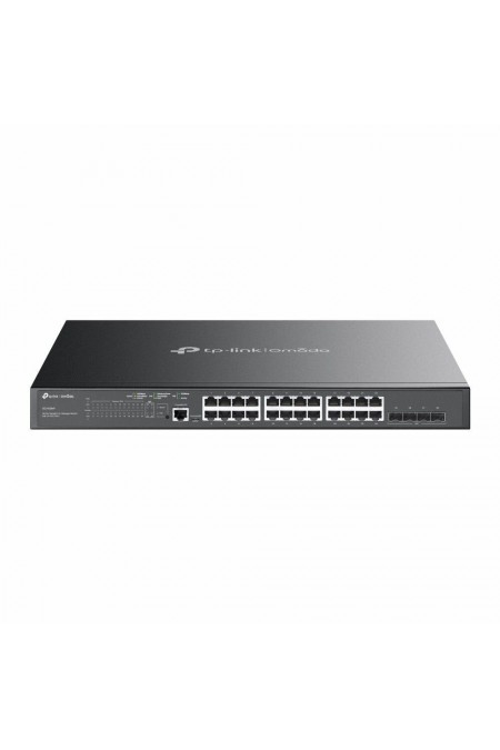 Коммутатор TP-LINK SG3428MP (черный) 