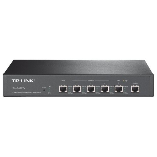 Коммутатор TP-LINK SMB TL-R480T (черный) 
