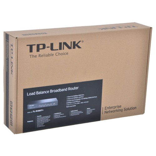 Коммутатор TP-LINK SMB TL-R480T (черный) 6