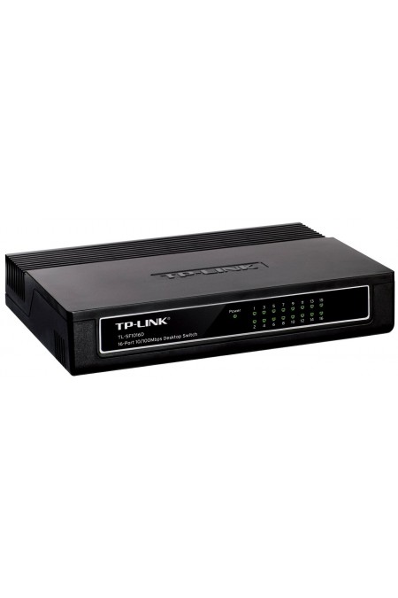 Коммутатор TP-LINK SMB TL-SF1016D (черный) 1