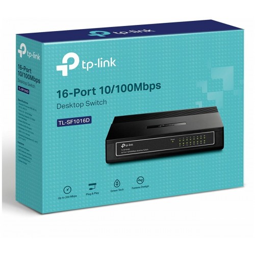 Коммутатор TP-LINK SMB TL-SF1016D (черный) 1