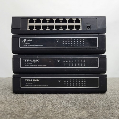 Коммутатор TP-LINK SMB TL-SF1016D (черный) 3
