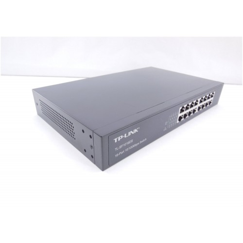 Коммутатор TP-LINK SMB TL-SF1016DS (черный) 