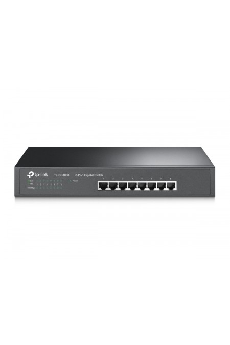 Коммутатор TP-LINK SMB TL-SG1008 (черный) 8