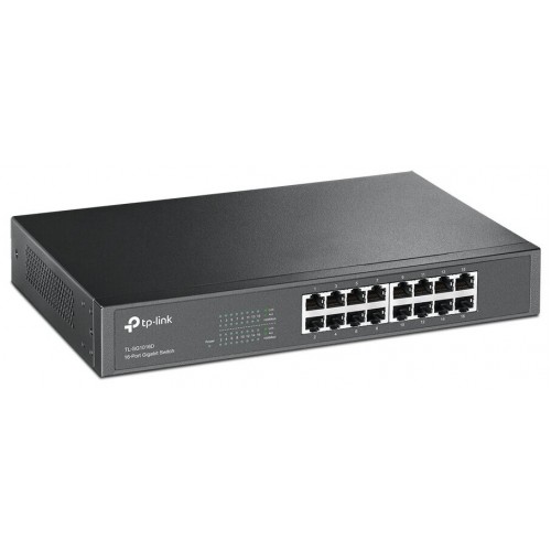 Коммутатор TP-LINK SMB TL-SG1016D (серебристый) 