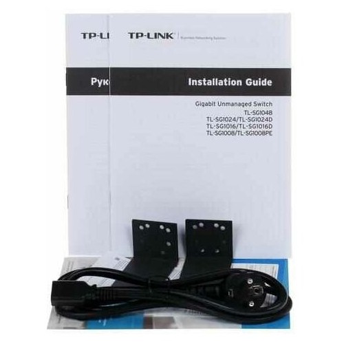 Коммутатор TP-LINK SMB TL-SG1016D (серебристый) 1