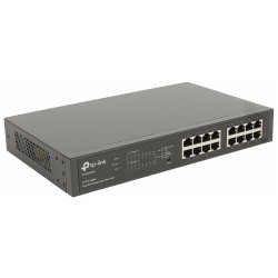 Коммутатор TP-LINK SMB TL-SG1016PE (черный)