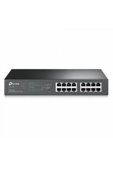 Коммутатор TP-LINK SMB TL-SG1016PE (черный) 
