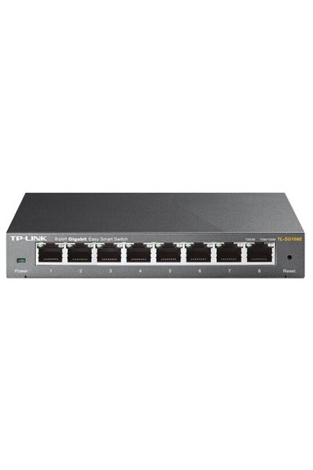 Коммутатор TP-LINK SMB TL-SG108E (черный) 1