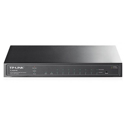 Коммутатор TP-LINK SMB TL-SG2210P (черный) 