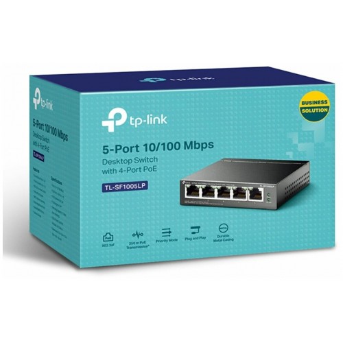 Коммутатор TP-LINK TL-SF1005LP (черный) 1