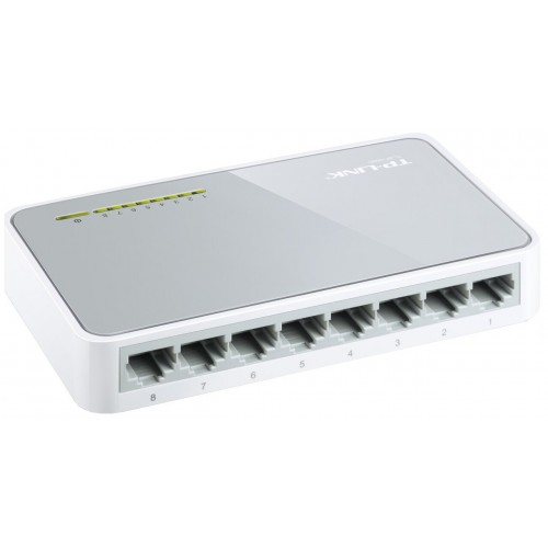 Коммутатор TP-LINK TL-SF1008D (белый) 1