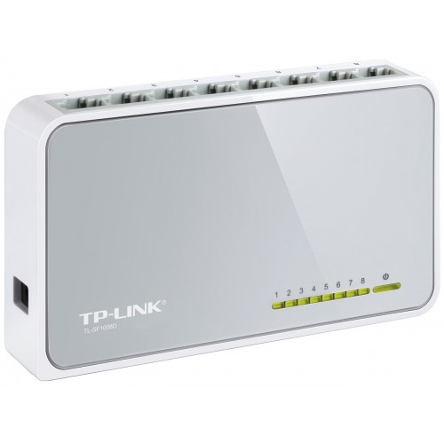 Коммутатор TP-LINK TL-SF1008D (белый) 2