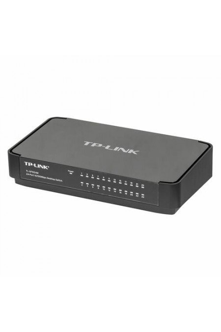 Коммутатор TP-LINK TL-SF1024M (черный) 