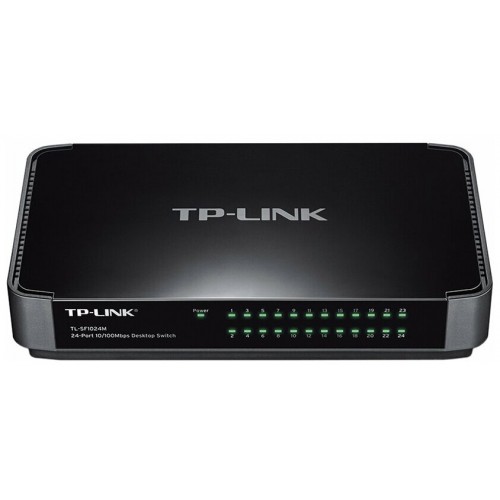 Коммутатор TP-LINK TL-SF1024M (черный) 