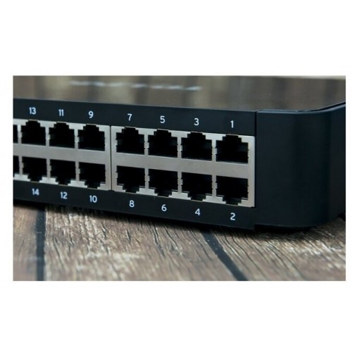 Коммутатор TP-LINK TL-SF1024M (черный) 6