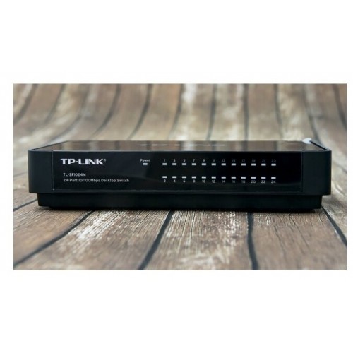 Коммутатор TP-LINK TL-SF1024M (черный) 8