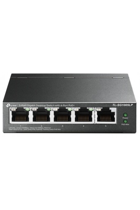 Коммутатор TP-LINK TL-SG1005LP (черный) 