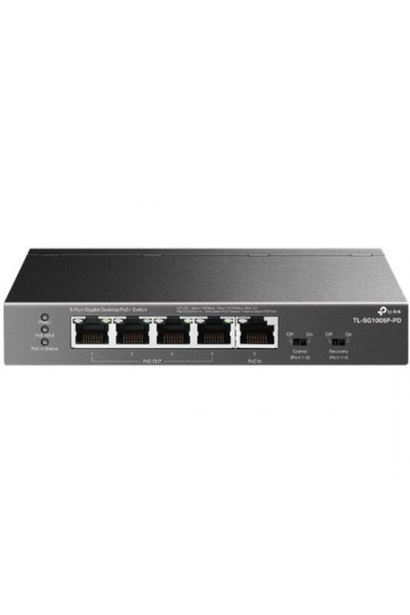 Коммутатор TP-LINK TL-SG1005P-PD (черный) 